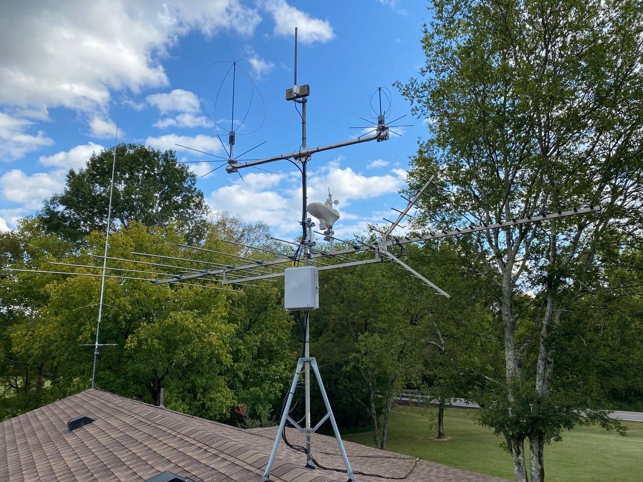 ADS-B rooftop antenna 